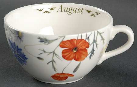 Flowers of the Month Flat Cup