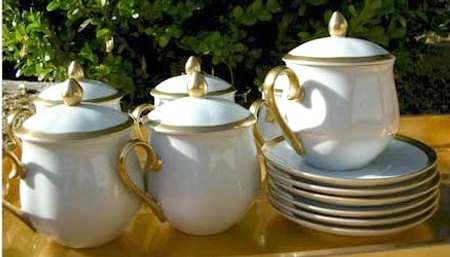 SEY27 3-Piece Pot de Creme with Underplate
