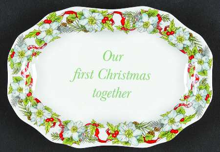 Holidays Open Candy Dish