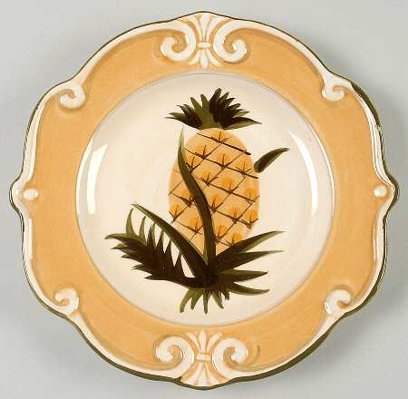 Pineapple Salad Plate