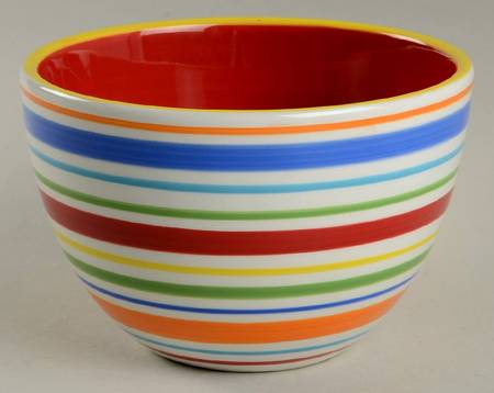 Summer Stripe Coupe Cereal Bowl