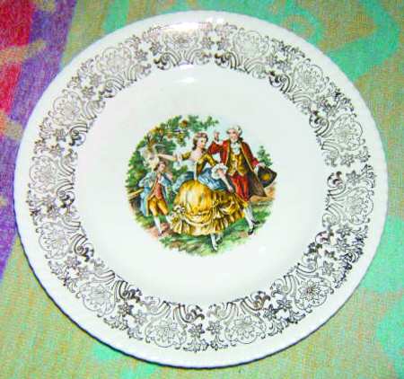 Minuet Salad Plate