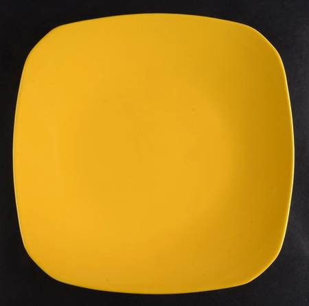 Pomello (Bright Yellow) Square Dinner Plate