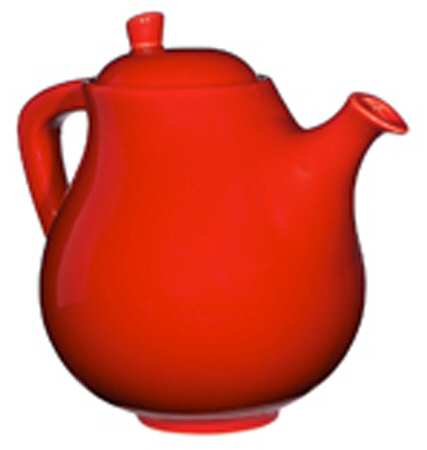 Pimento Teapot & Lid