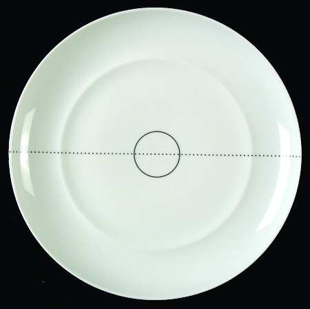 Simply Black Salad Plate