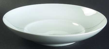 Simply Black 8" Individual Pasta Bowl