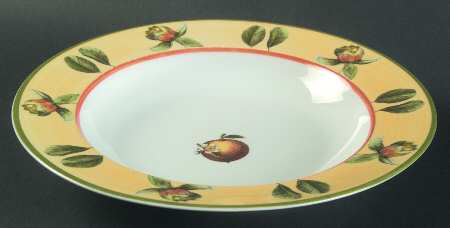 Garden Prints Rim Soup Bowl