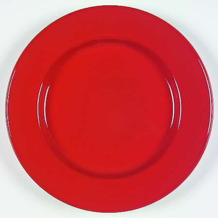 Carnival Coral 11" Chop Plate (Round Platter)