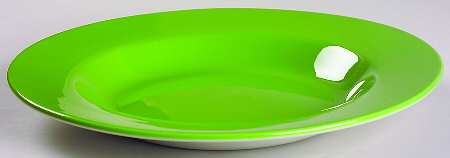 Carnival Fern (Light Green) 11" Individual Pasta Bowl