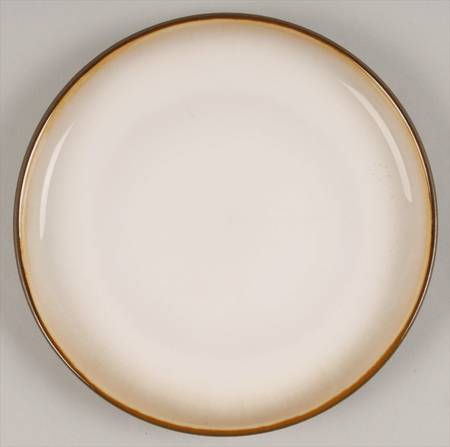 Carousel Brown Salad/Dessert Plate
