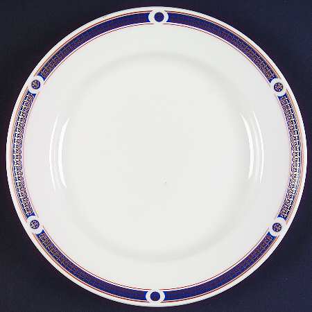 Ambassador Navy Luncheon Plate