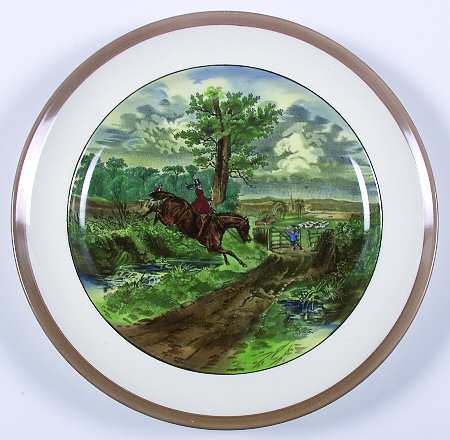 Herring Hunt Luncheon Plate