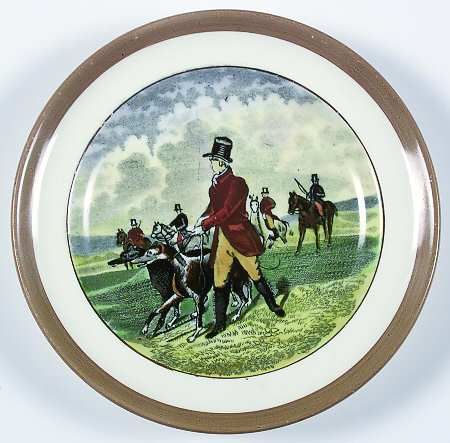 Herring Hunt Small Bread & Butter Plate