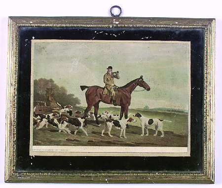 Herring Hunt 9" X 11" Picture aka Framed Art