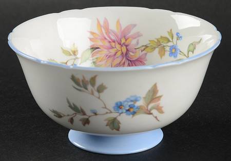 Chrysanthemum Open Sugar Bowl