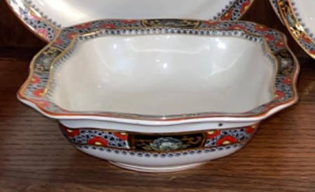 Satsuma 9" Square Vegetable Bowl