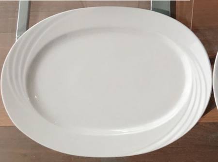Scd123 16" Oval Serving Platter