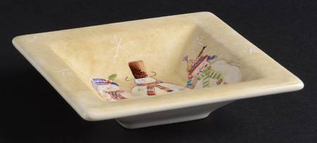 Snowmates Accessories Small Square Dish for 10 Piece Entertainment Set