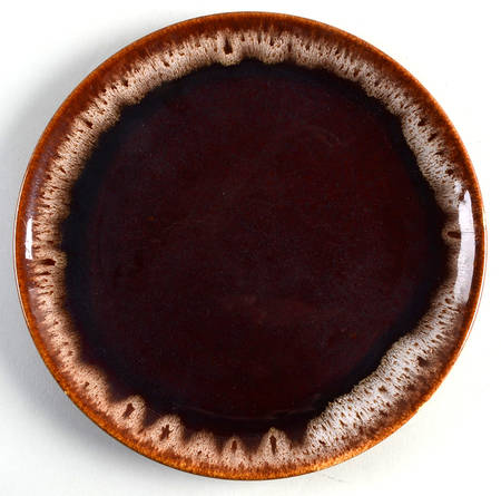 Casual Brown Dinner Plate
