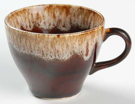 Casual Brown Flat Cup