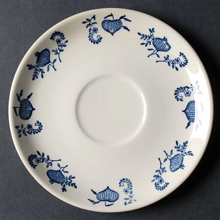 Blue Onion Saucer