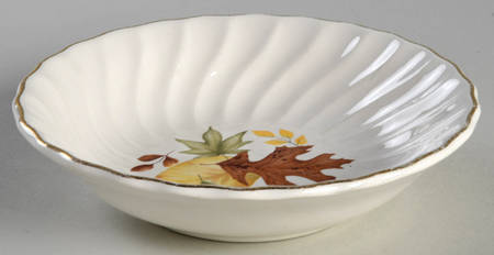 Autumn Leaf Fruit/Dessert (Sauce) Bowl