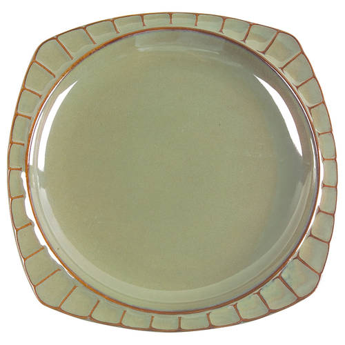 Society Avocado 12" Square Chop Plate