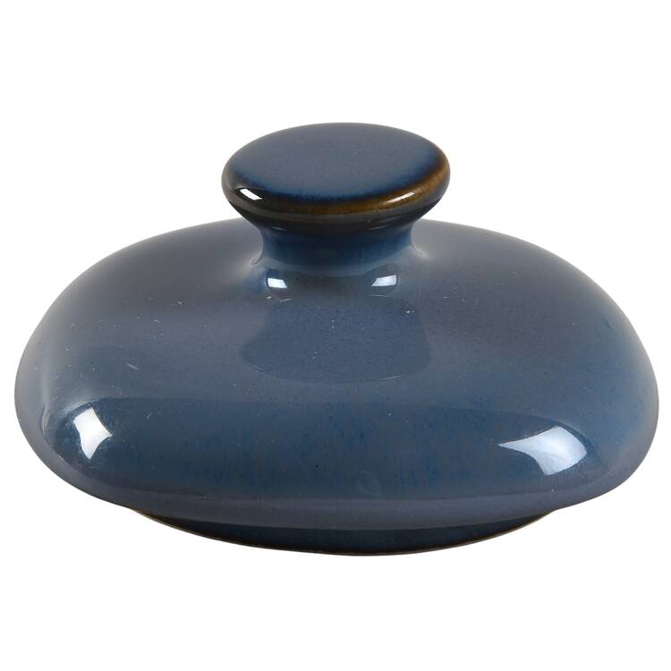 Society Eggplant Lid for Sugar Bowl by Sango