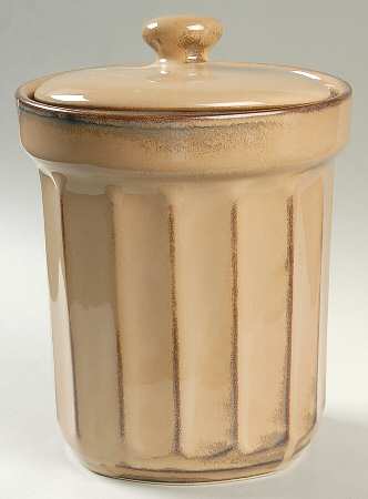 Society Beige Large Canister & Lid