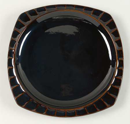 Society Black 12" Chop Plate (Round Platter)