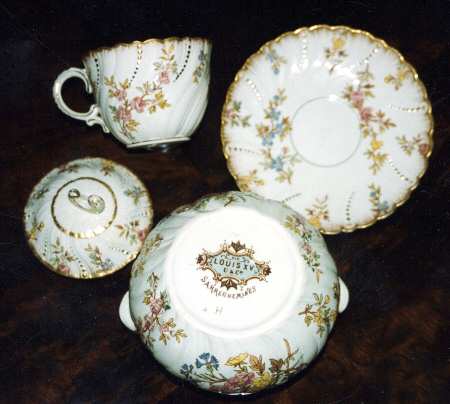 Louis XV by Sarreguemines