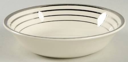 Platinum Alloy Fruit/Dessert (Sauce) Bowl