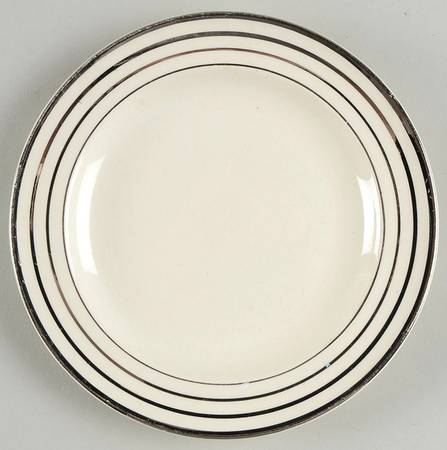 Platinum Alloy Bread & Butter Plate