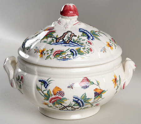 Rouen Tureen &  Lid