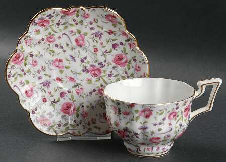 2753 Flat Cup & Saucer Set