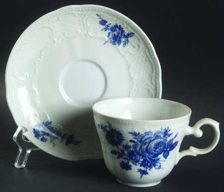 SLT364 Flat Cup & Saucer Set