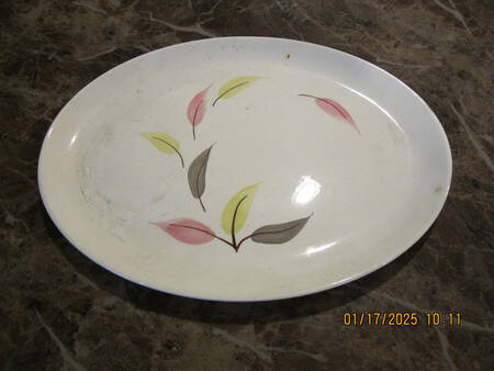 STT343 13" Oval Serving Platter