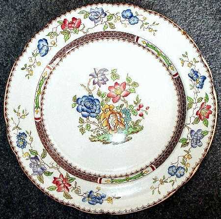 Chinese Rose (No Trim) Dinner Plate