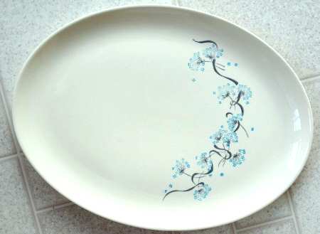 STT344 13" Oval Serving Platter