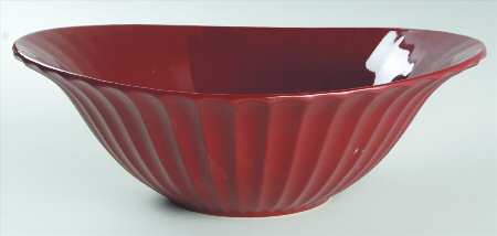 Dynasty Terra Cotta 11" Oval Vegetable Bowl