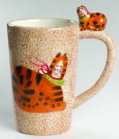 Christmas Cats (Coupe) Latte Mug