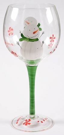 Peppermint Lane Glassware Wine