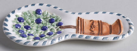 Topiary Spoon Rest/Holder (Holds 1 Spoon)