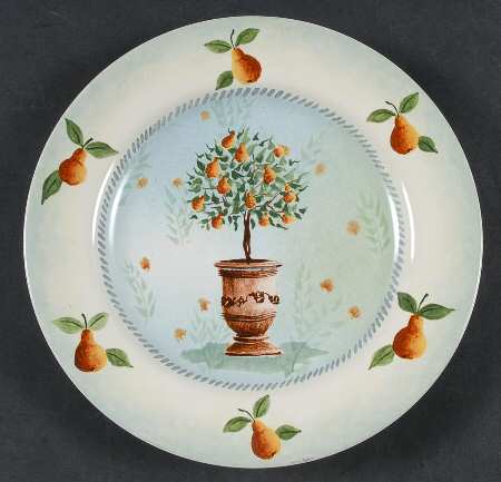 Topiary Salad Plate