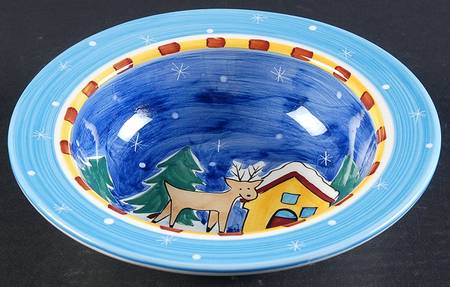 Ho Ho Santa Rim Soup Bowl