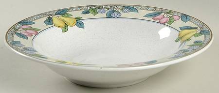 Garden Gallery Rim Soup Bowl