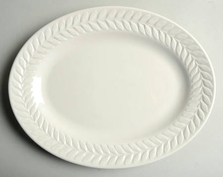 Carlton Restaurant (Wide Rim) 11" Oval Serving Platter