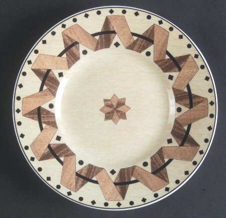 Black Walnut Bread & Butter Plate