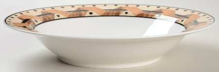 Black Walnut Rim Soup Bowl
