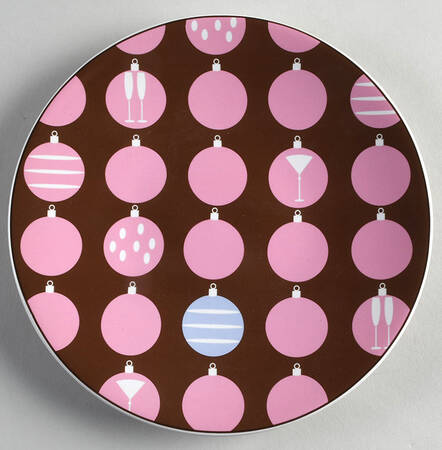 Yuletide Cheer Salad/Dessert Plate